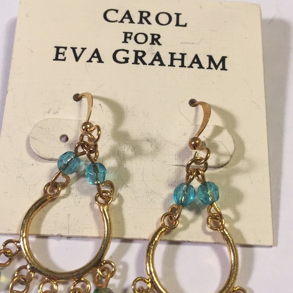 Eva Graham beaded earrings - Picture 3 of 6